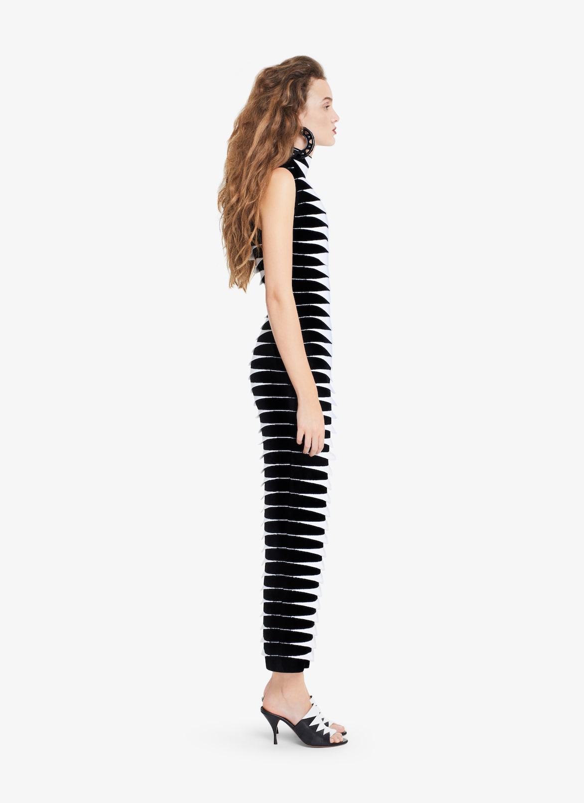 Robe tube longue en maille python ALAÏA ROBE TUBE LONGUE EN MAILLE PYTHON